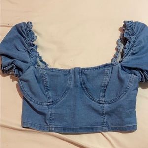 Medium Wash Crop Too